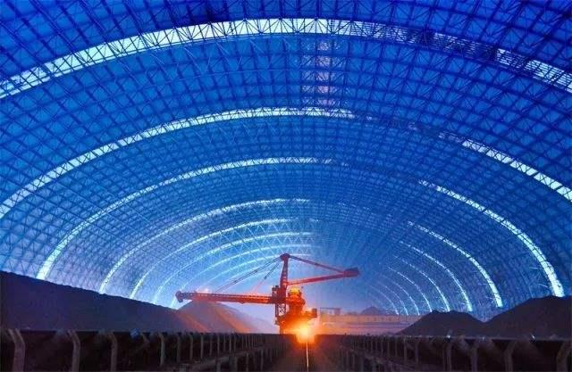 辽源亿优钢构工程师为您解析原料场封闭技术的特点和类型